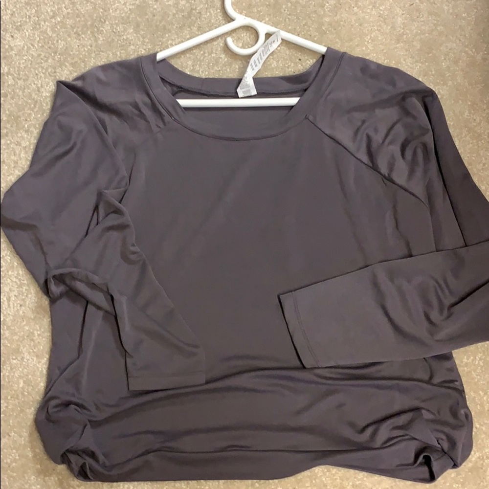 Poly Dark Grey Blouse